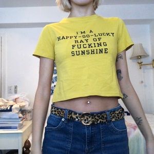 happy go lucky ray of sunshine